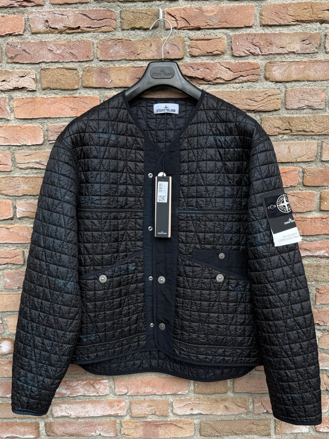Stone Island Nylon Reps-TC Corrosion Treatment Jacket - M