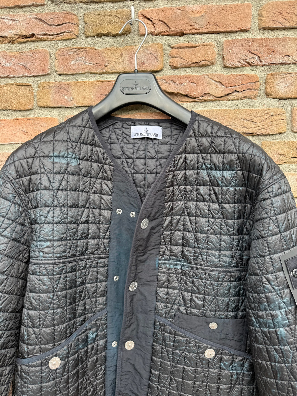 Stone Island Nylon Reps-TC Corrosion Treatment Jacket - M