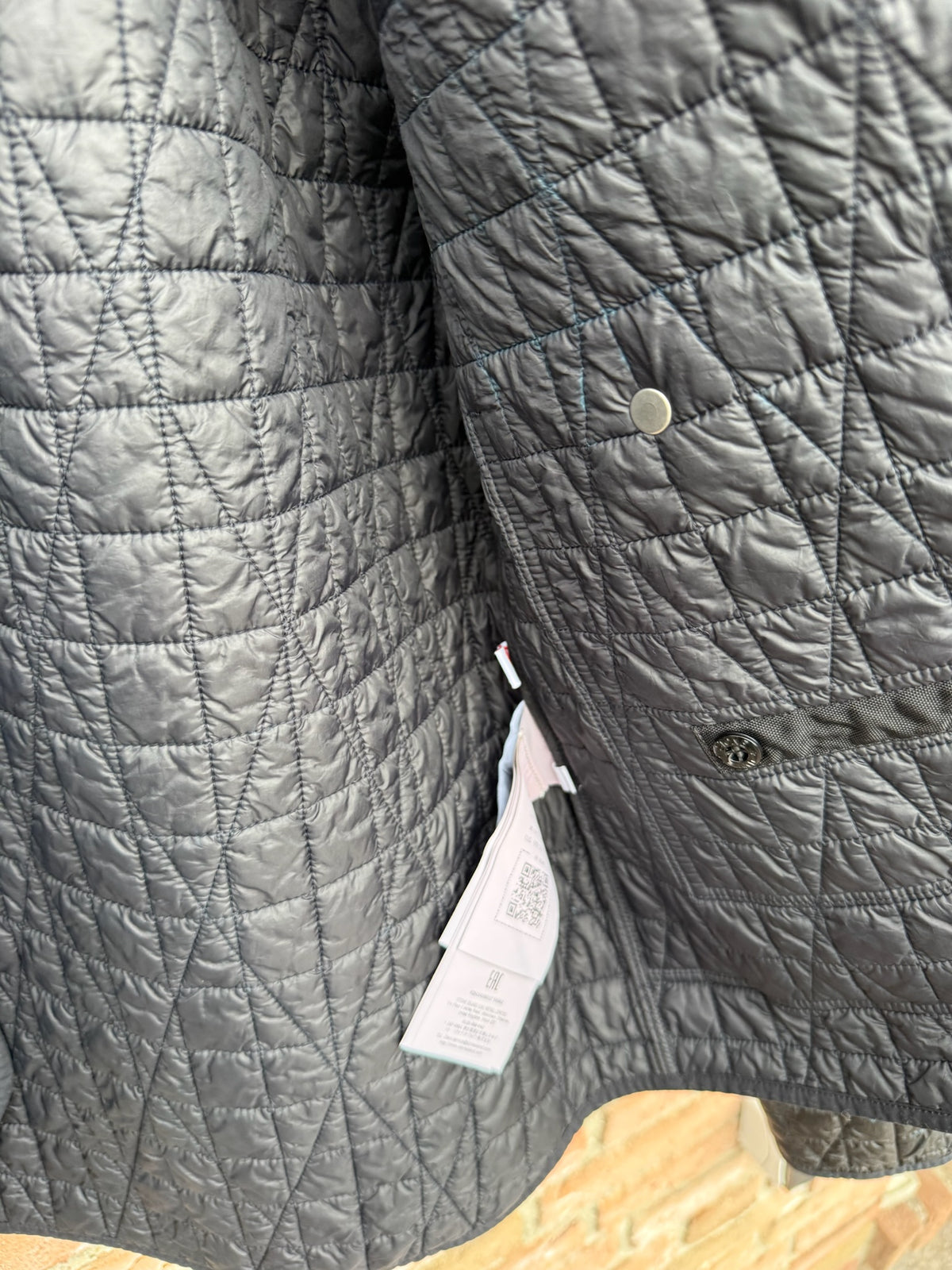 Stone Island Nylon Reps-TC Corrosion Treatment Jacket - M