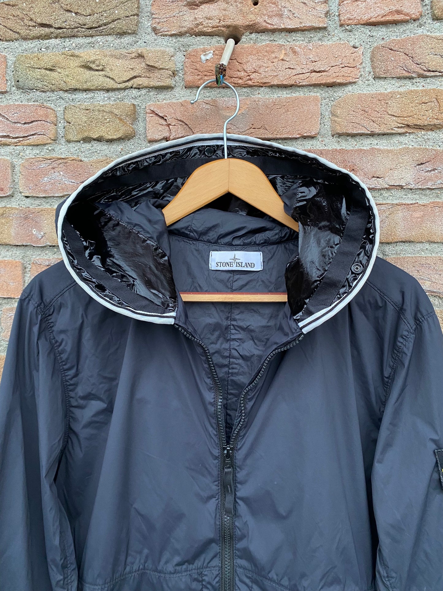 Stone Island Skin Touch Nylon Jacke - M