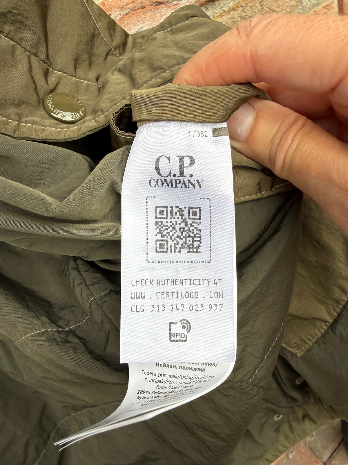 C.P. Company Heavy Chrome Jacket - M