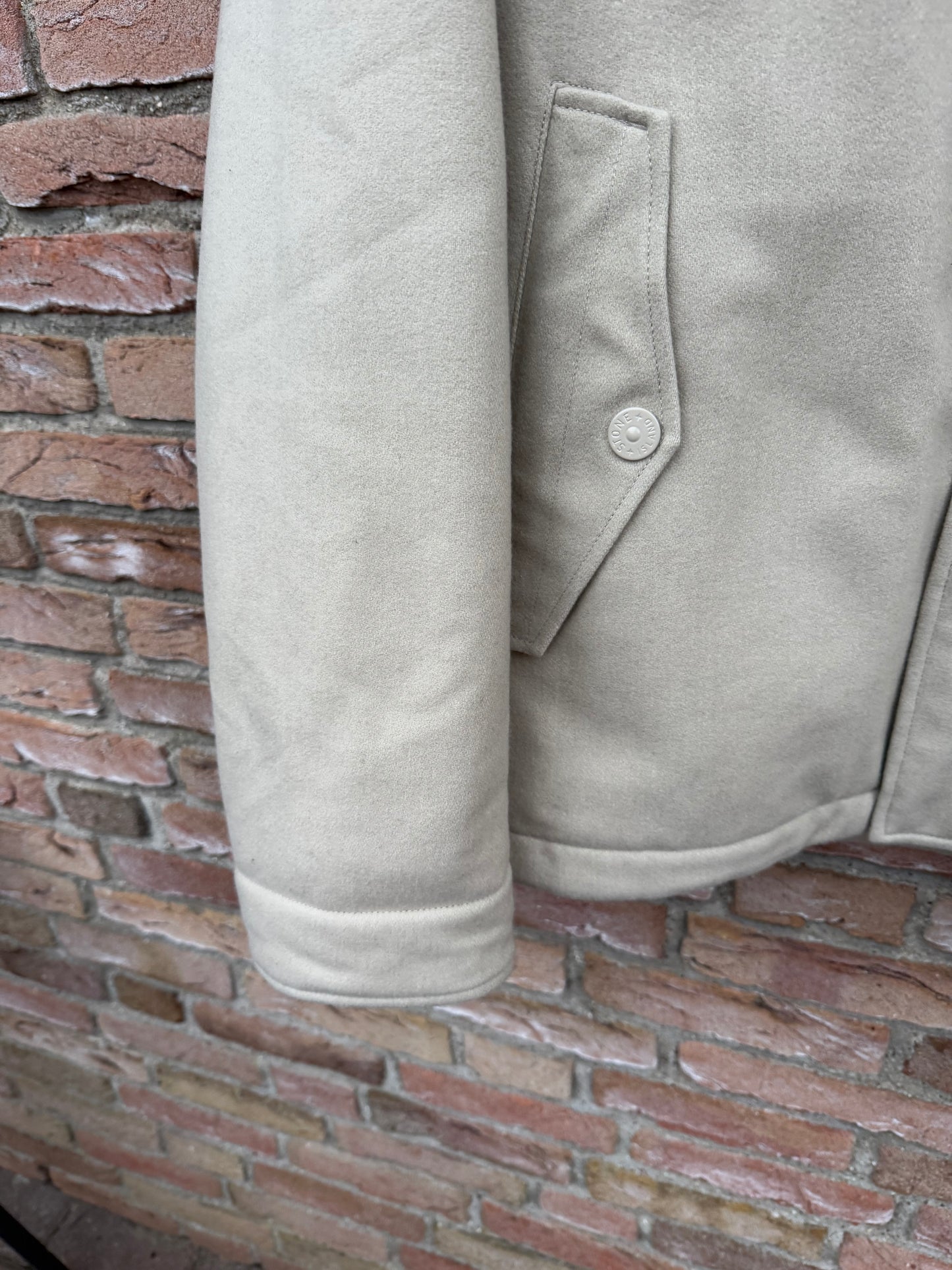 Stone Island Wool Nylon Flannel Ghost Jacket - XL