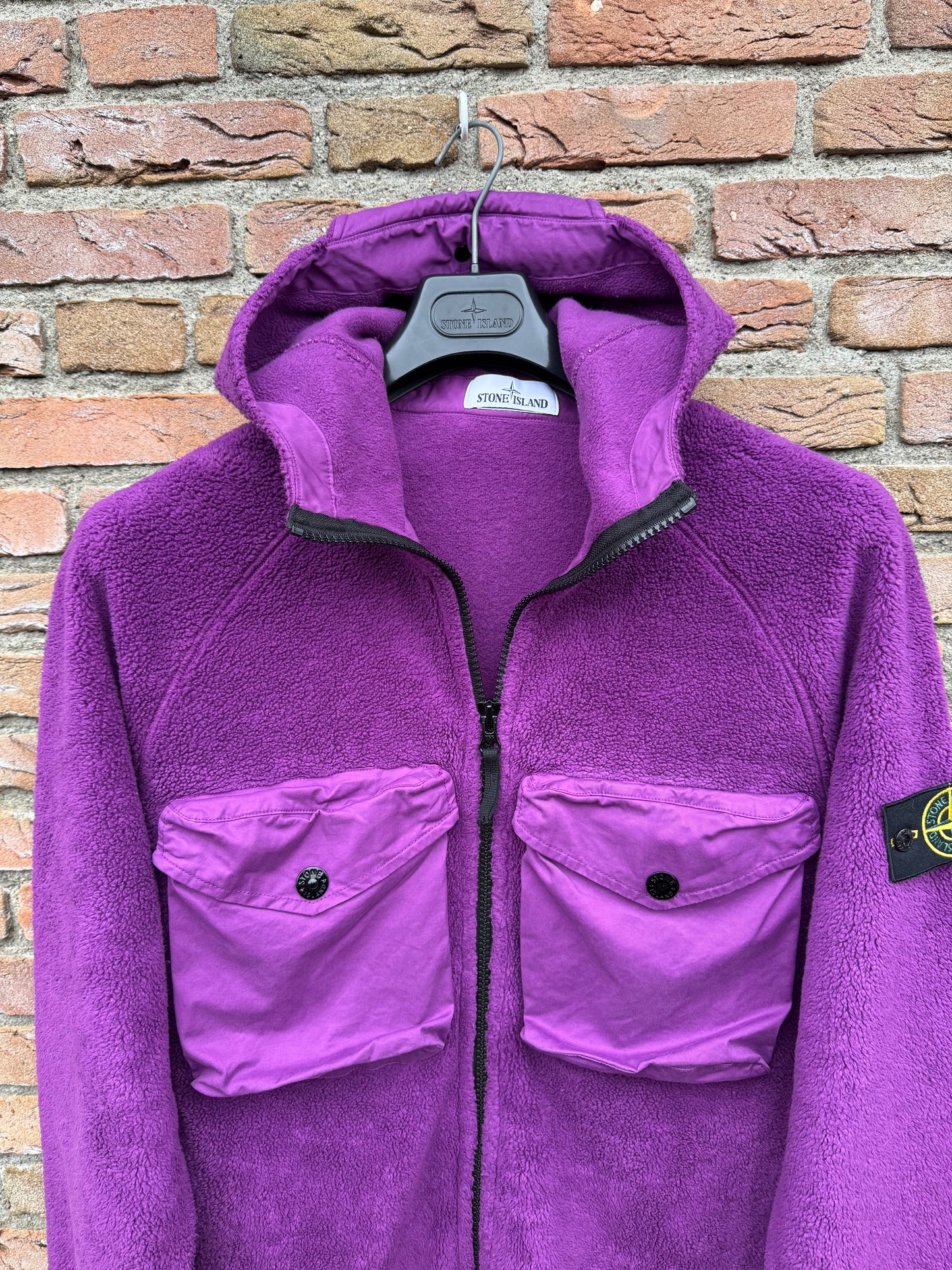 Stone Island Teddy Fleecejacke - XL