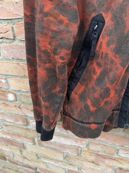 Stone Island Tortoise Shell Zipped Hoodie - L