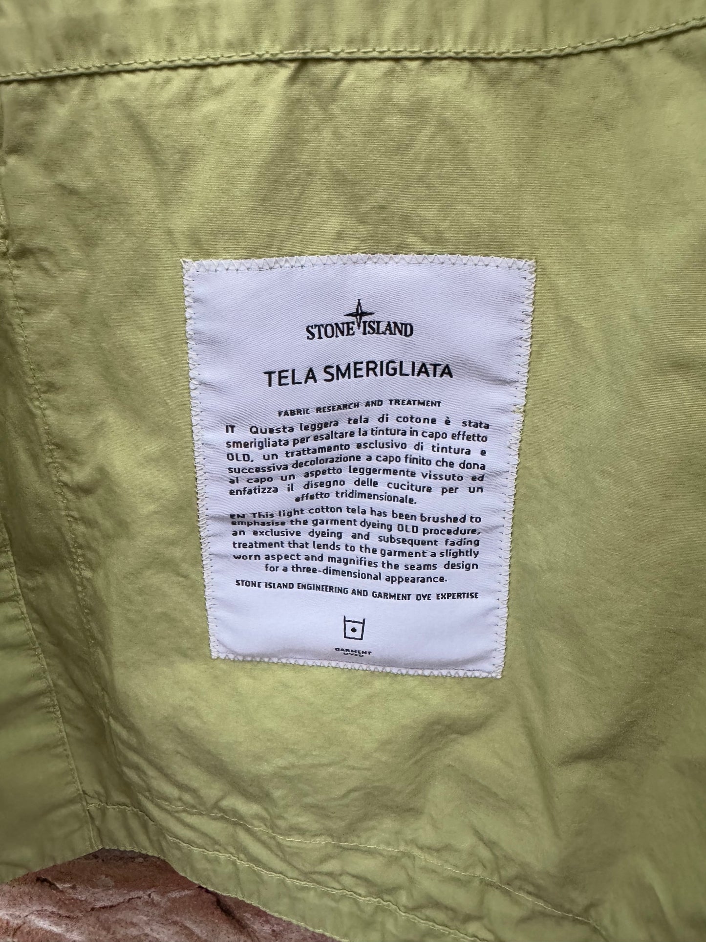Stone Island Tela Smerigliata Jacket - L