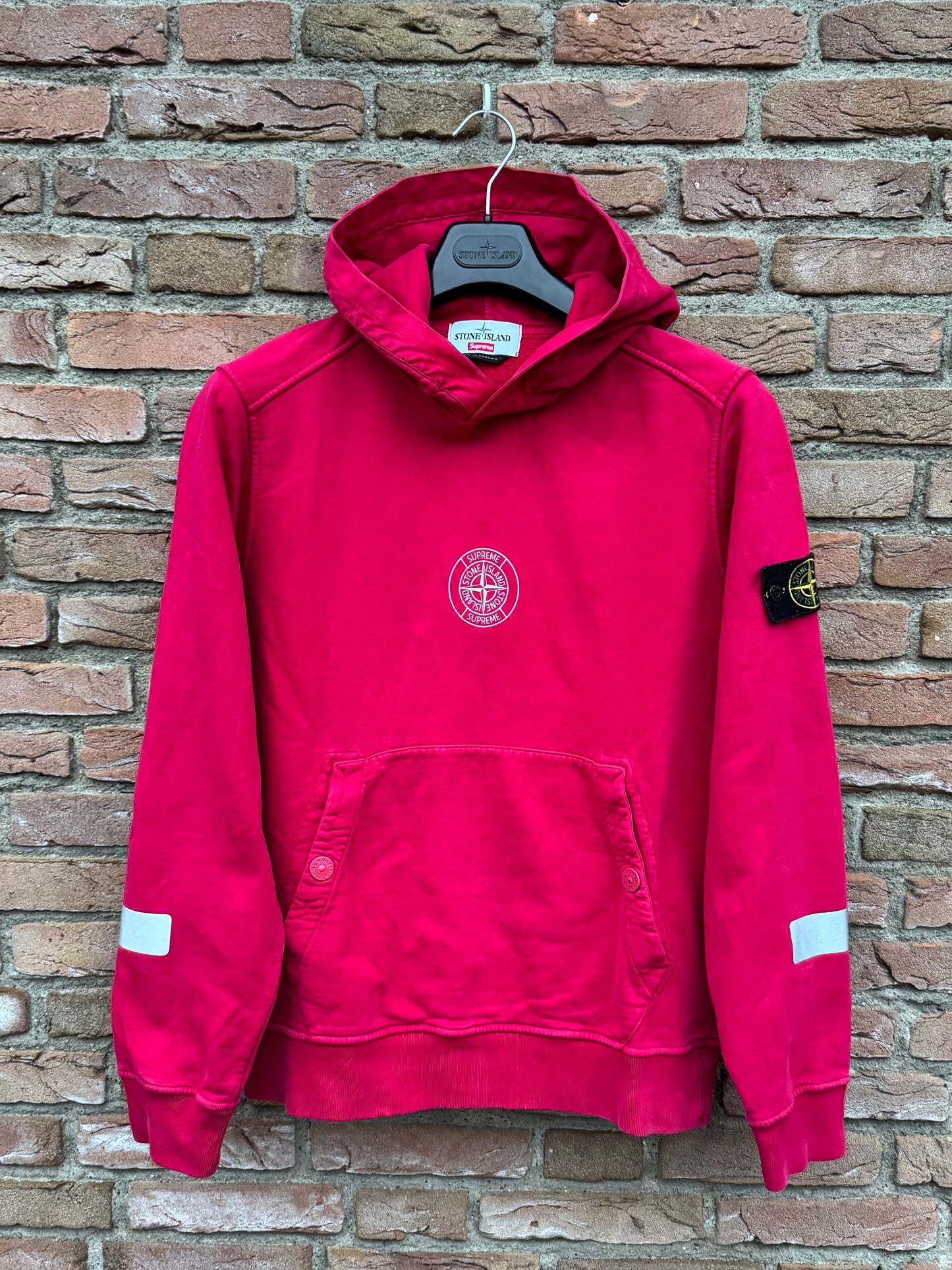 Stone Island x Supreme Hoodie - M