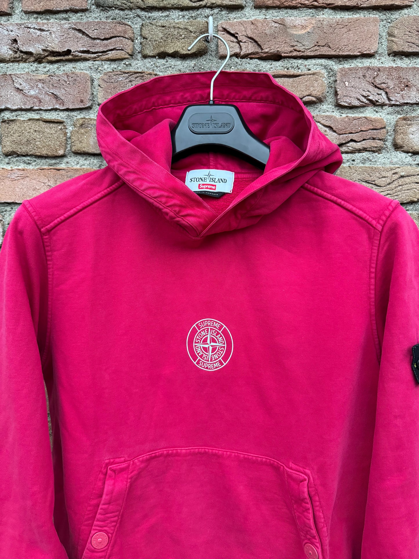 Stone Island x Supreme Hoodie - M