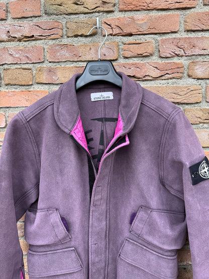 Stone Island Man Made Suede Jacke - S