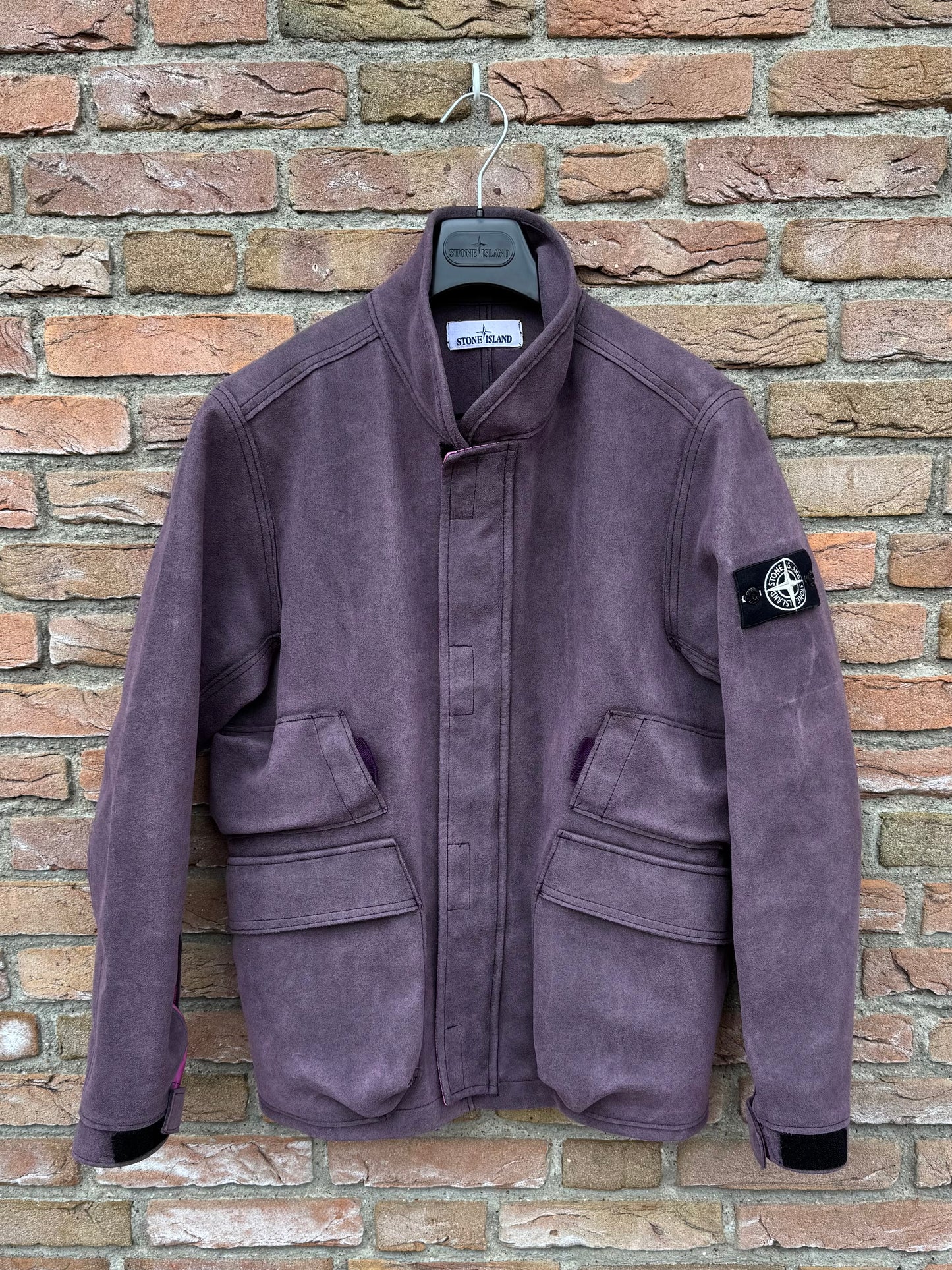Stone Island Man Made Suede Jacke - S