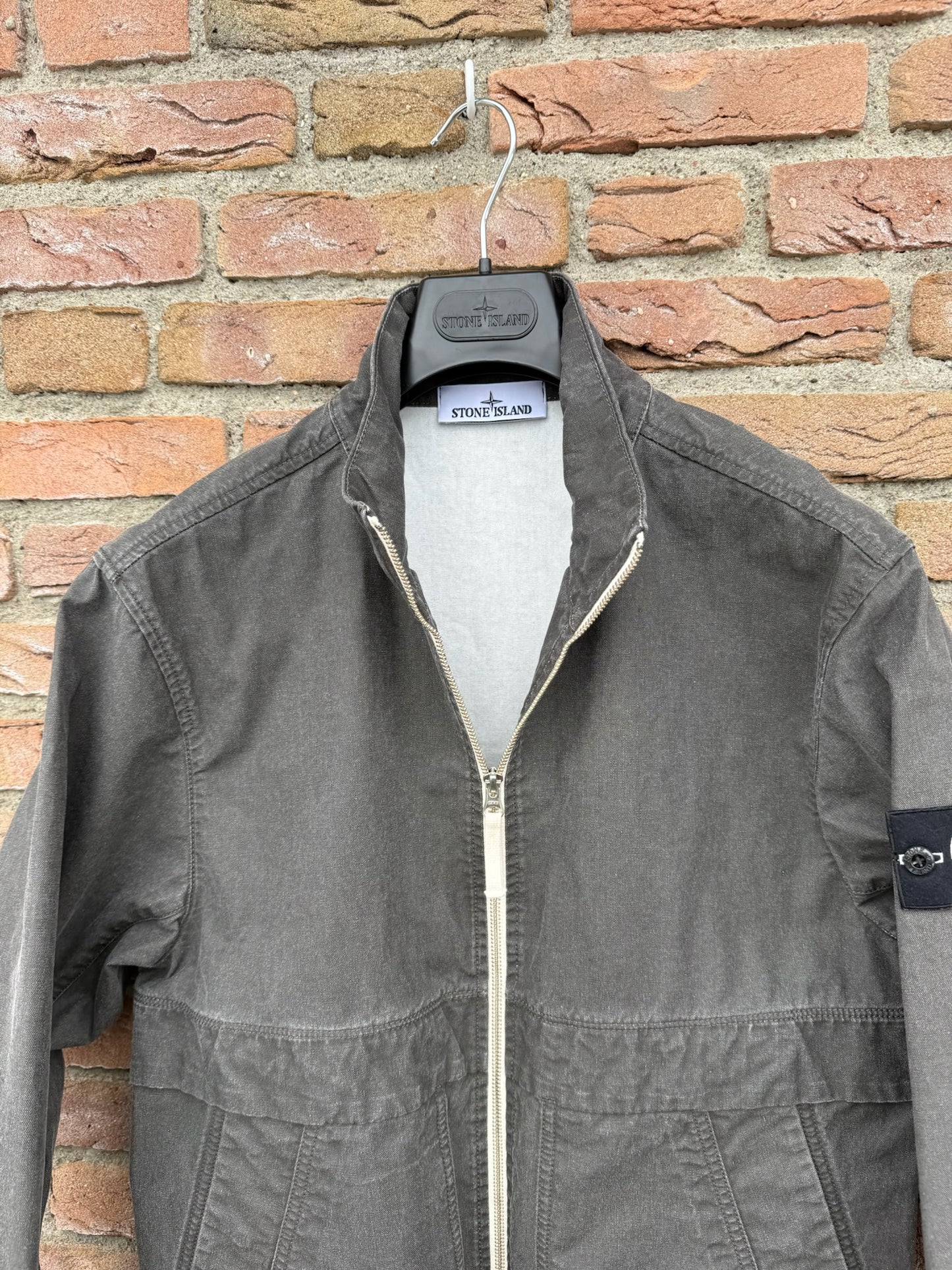 Stone Island Panama Recycled Oxide Plating Closed Loop Project Jacket - S