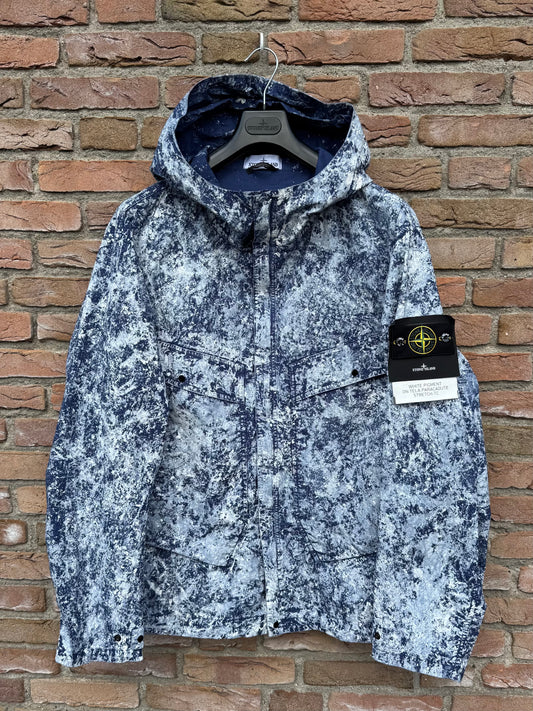 Stone Island White Pigment on Tela Paracadute Jacket - XXL