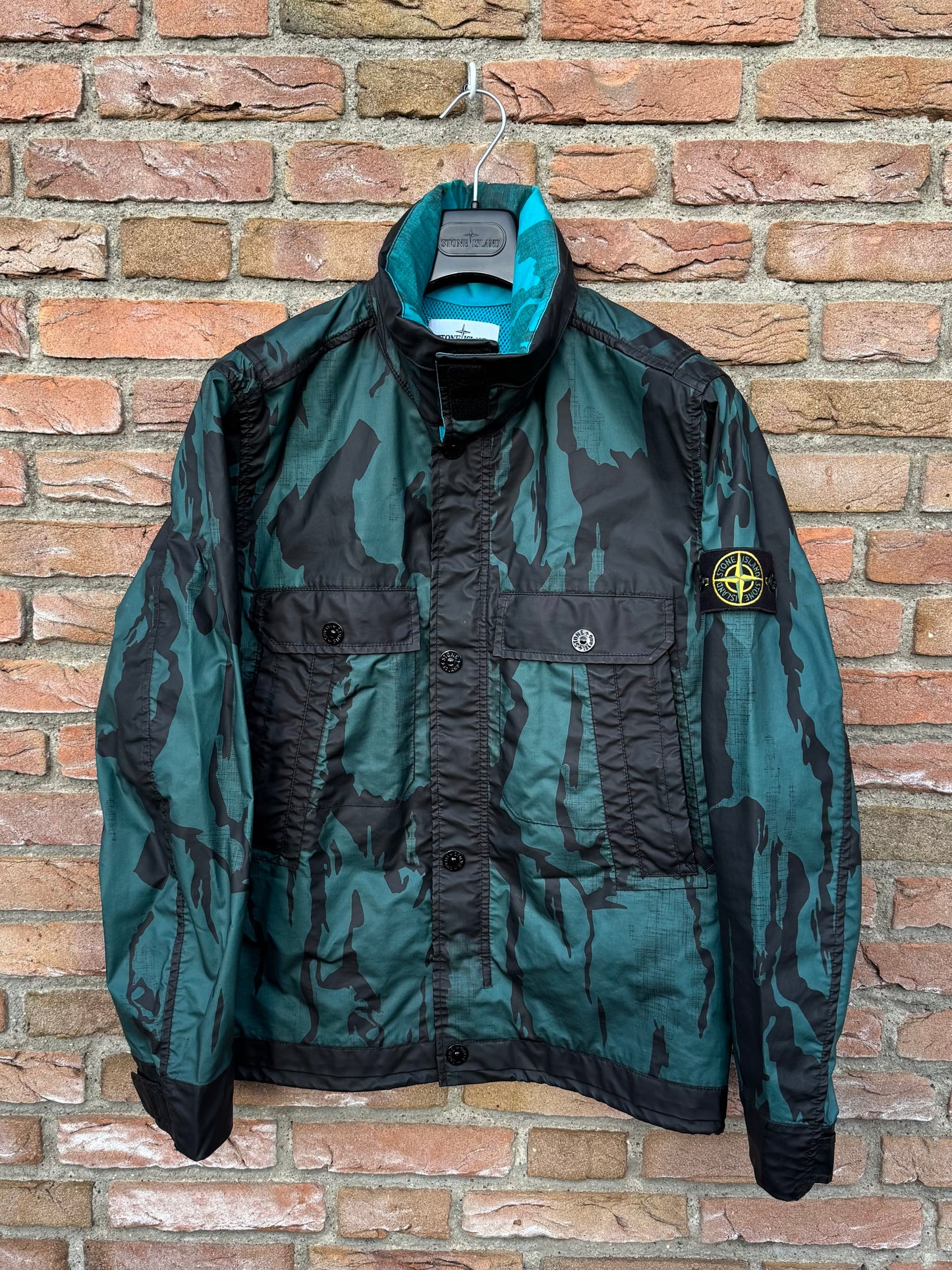 Stone Island Raso Gommata Reverse Colour Jacke - M