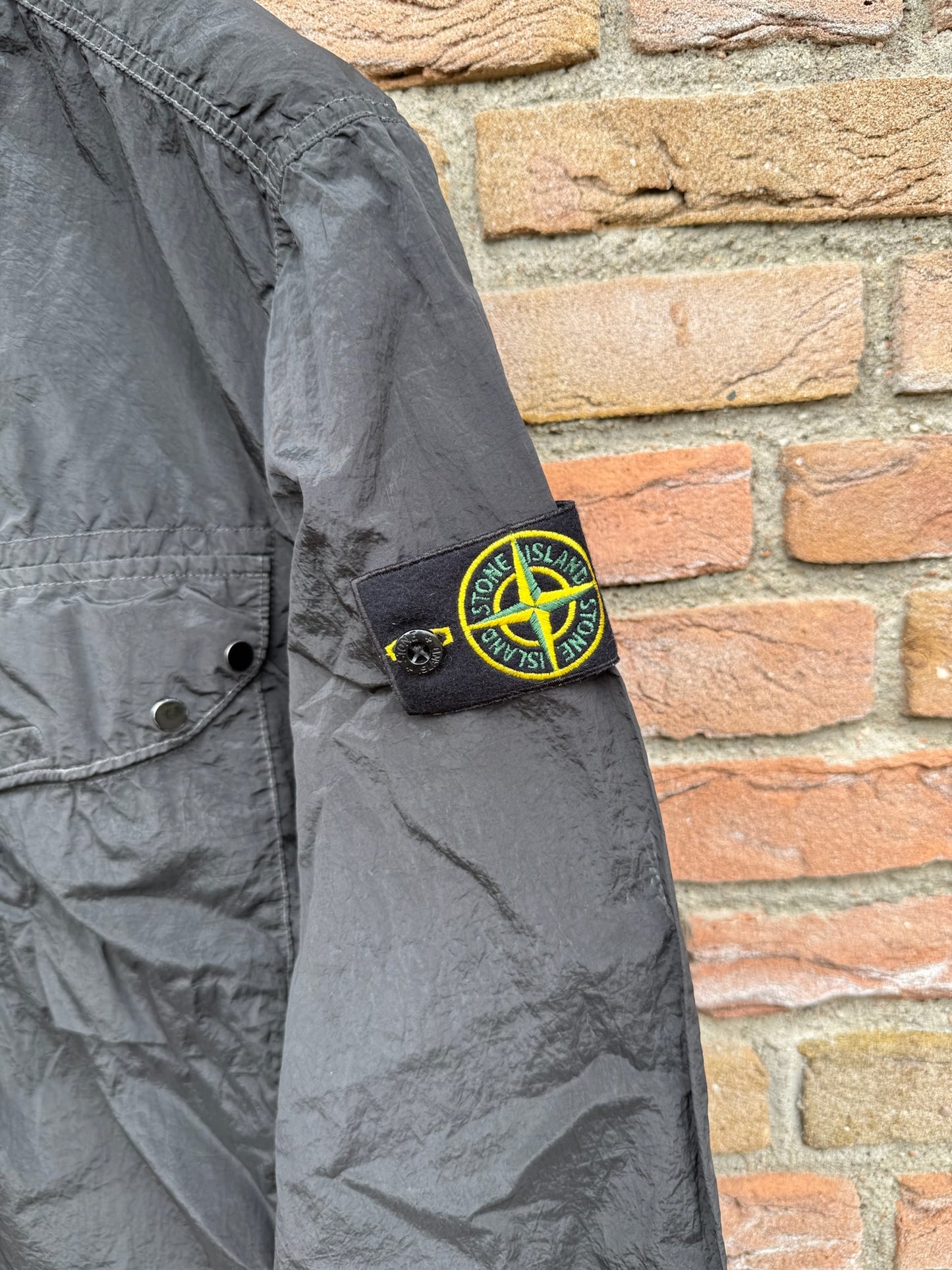 Stone Island Nylon Metal Zip Smock - S
