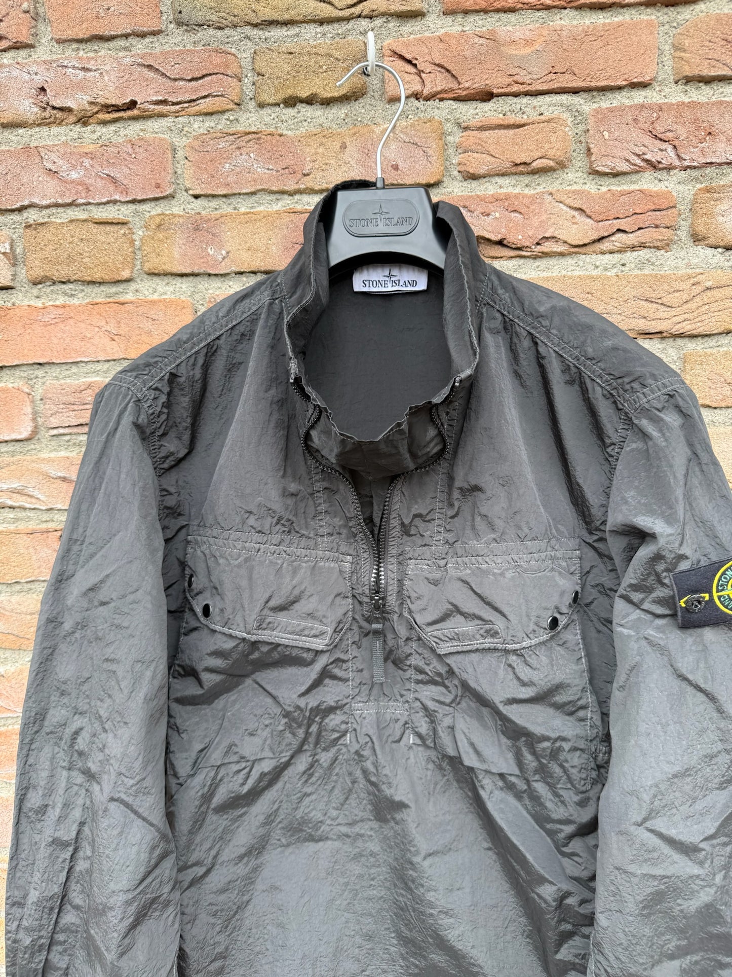 Stone Island Nylon Metal Zip Smock - S