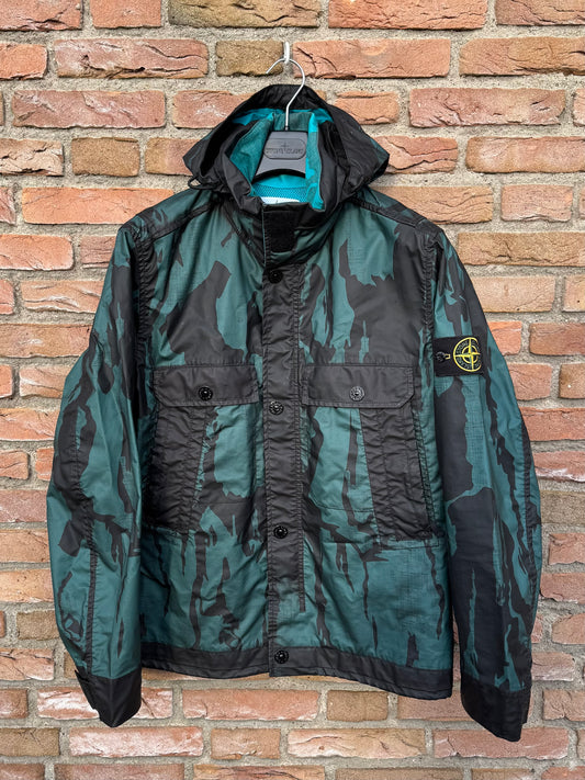 Stone Island Raso Gommata Reverse Colour Jacke - M
