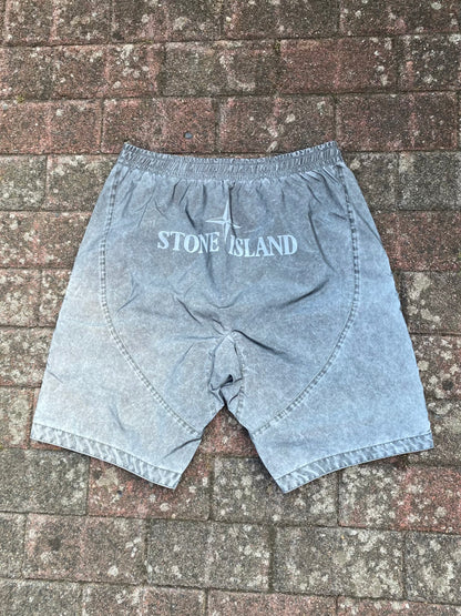 Stone Island Dust Reflective Shorts - W32