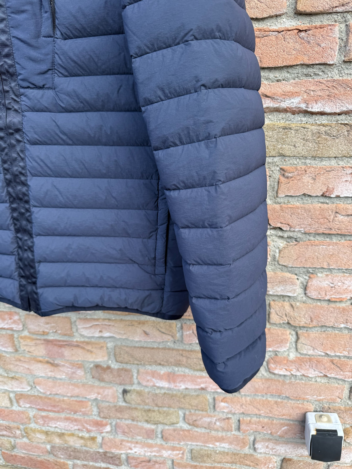 Stone Island Loom Woven Down Chambers Stretch Nylon-TC Jacket - XL