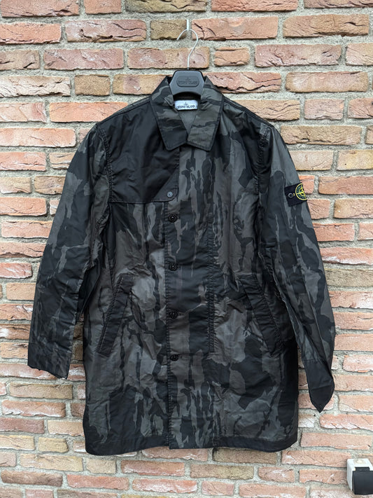 Stone Island Raso Gommato Reverse Colour Process Jacke - L