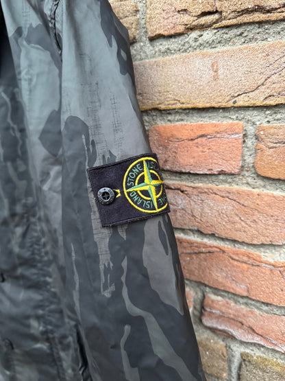 Stone Island Raso Gommato Reverse Colour Process Jacke - L