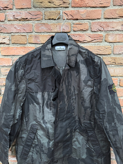 Stone Island Raso Gommato Reverse Colour Process Jacke - L