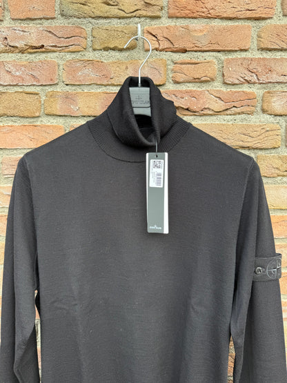 Stone Island Ghost Turtle Neck Pullover - L