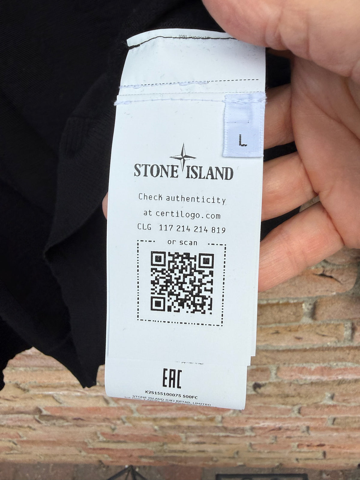 Stone Island Ghost Turtle Neck Pullover - L