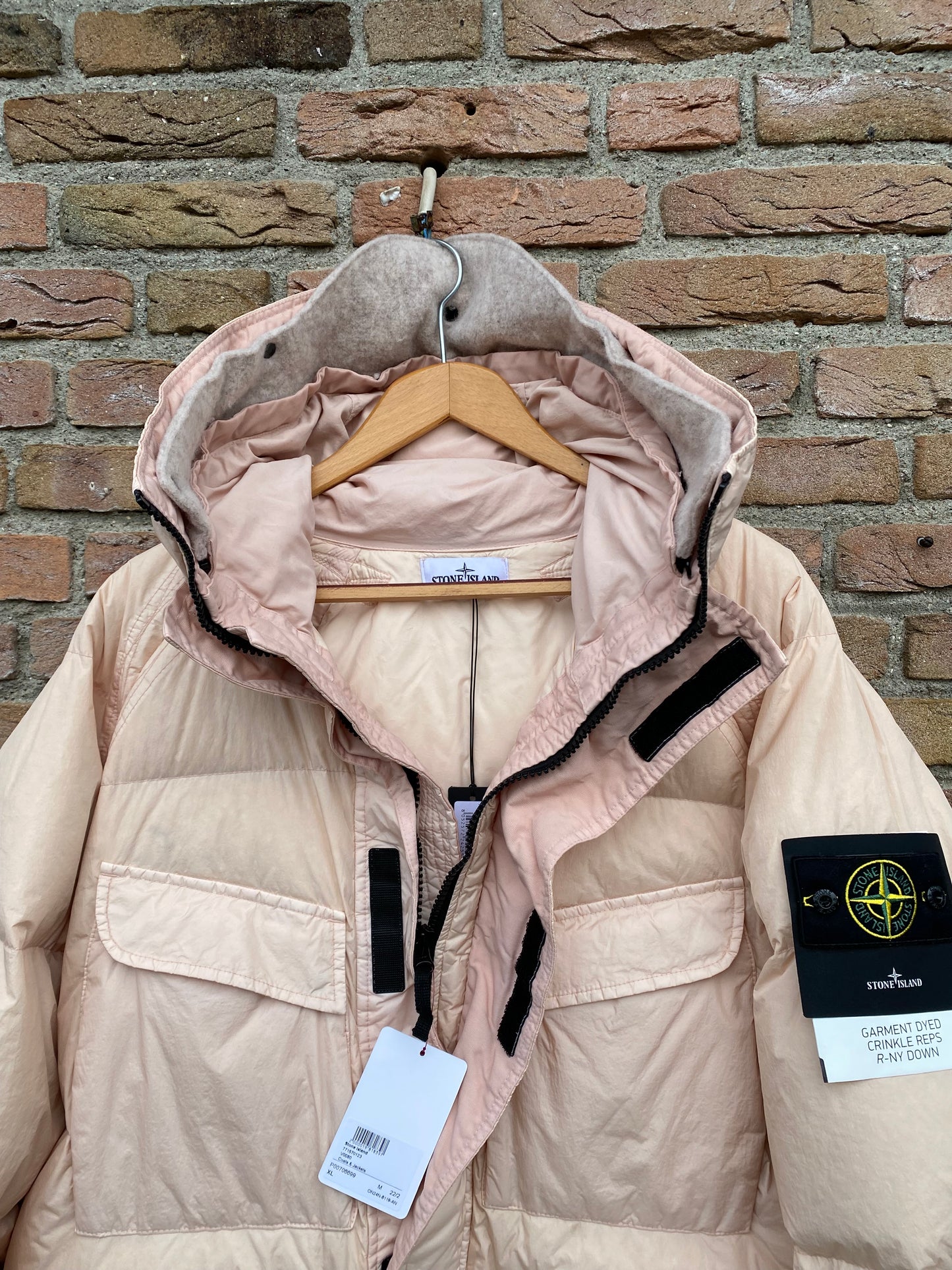 Stone Island Daunenmantel - XL