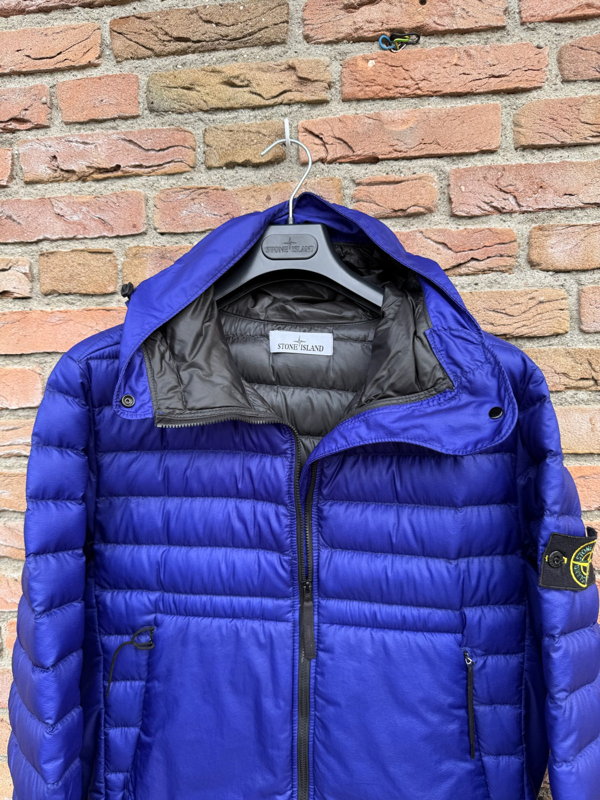 Stone Island Bio-Based Ripstop Nylon Down Jacket - M