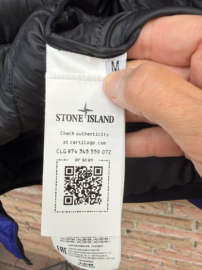 Stone Island Bio-Based Ripstop Nylon Down Jacket - M