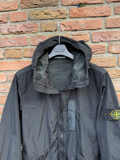 Stone Island Nylon Metal Flock Jacket - L