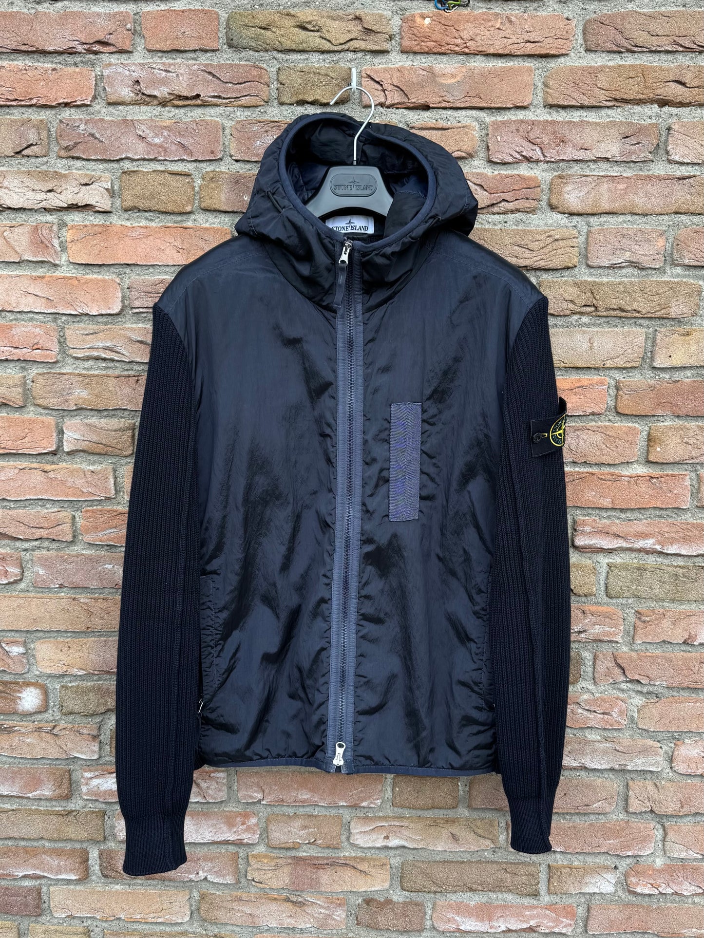 Stone Island Nylon Metal with Primaloft and Knit Jacke - M