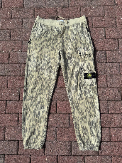 Stone Island Rain Camo Cargo Joggers - M