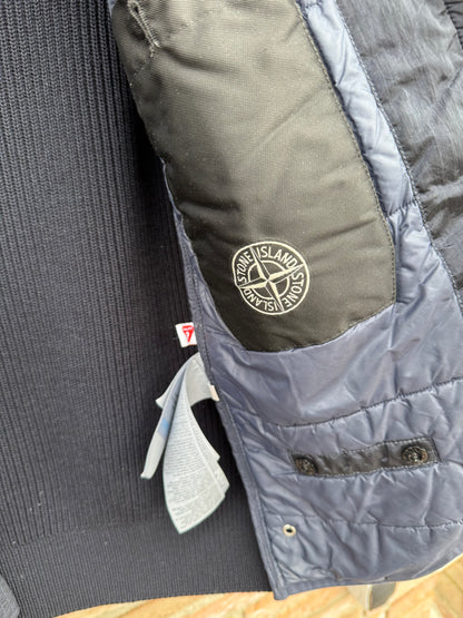 Stone Island Nylon Metal with Primaloft and Knit Jacke - M