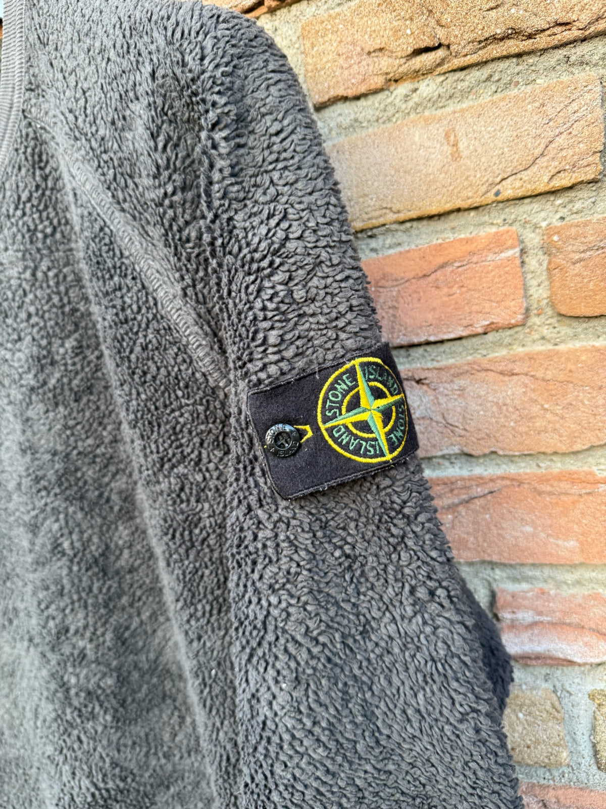 Stone Island Teddy Fleece Pullover - XXL