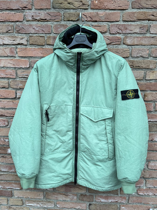 Stone Island Opaque Nylon Twill Daunenjacke - XL