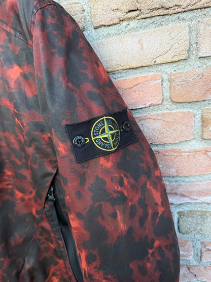 Stone Island Raso Gommato Tortoise Shell OVD Jacket - M