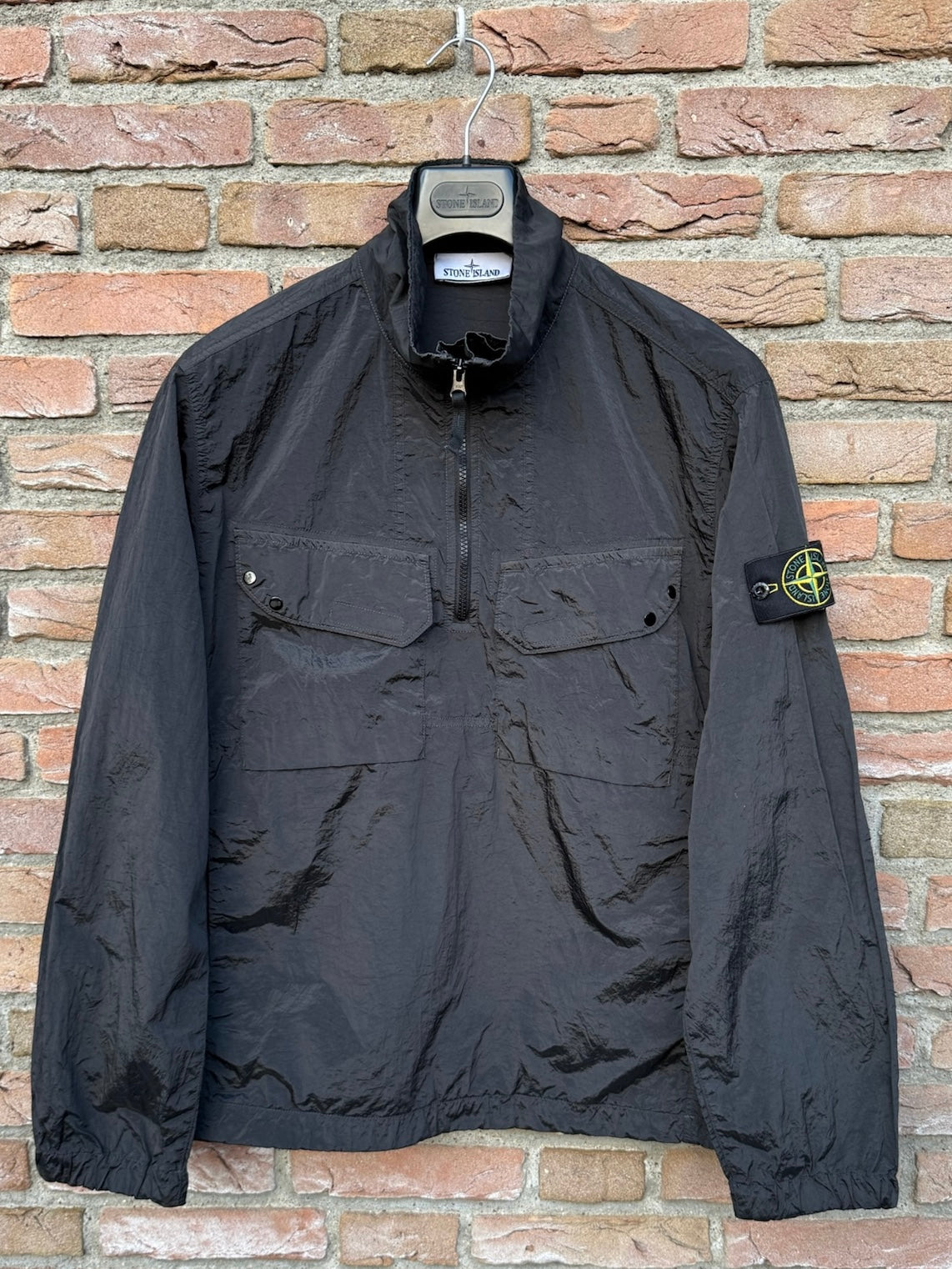 Stone Island Nylon Metal Zip Smock - M