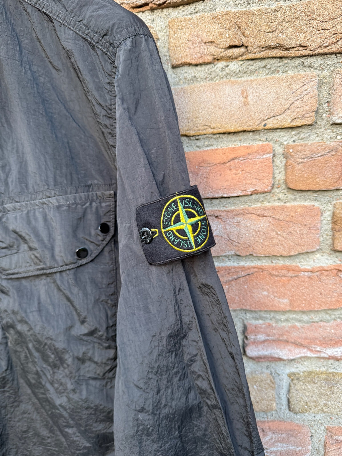 Stone Island Nylon Metal Zip Smock - M