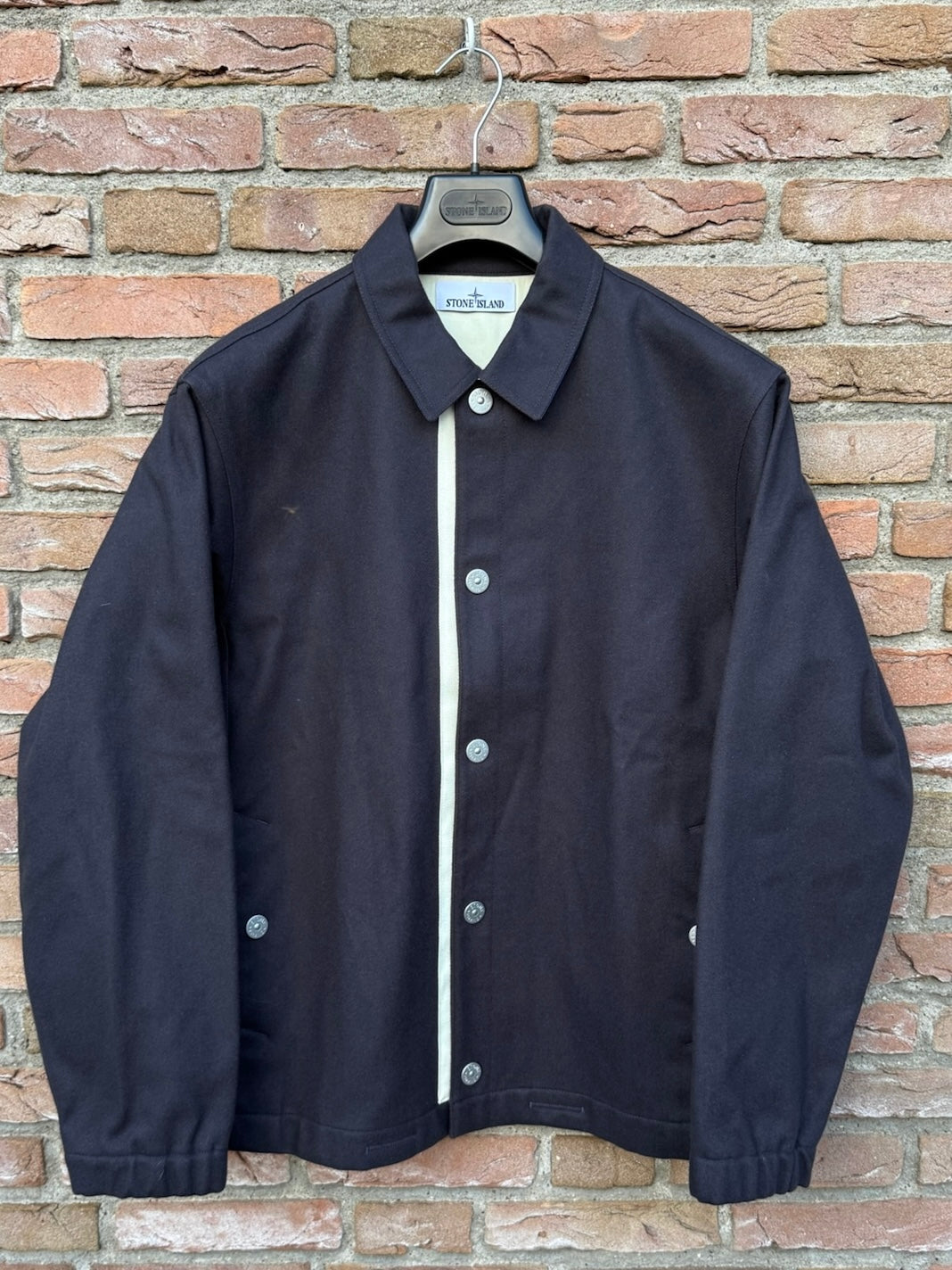 Stone Island Panno Resinato Marina Jacket - M