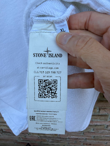 Stone Island Zip Sweatshirt - XL