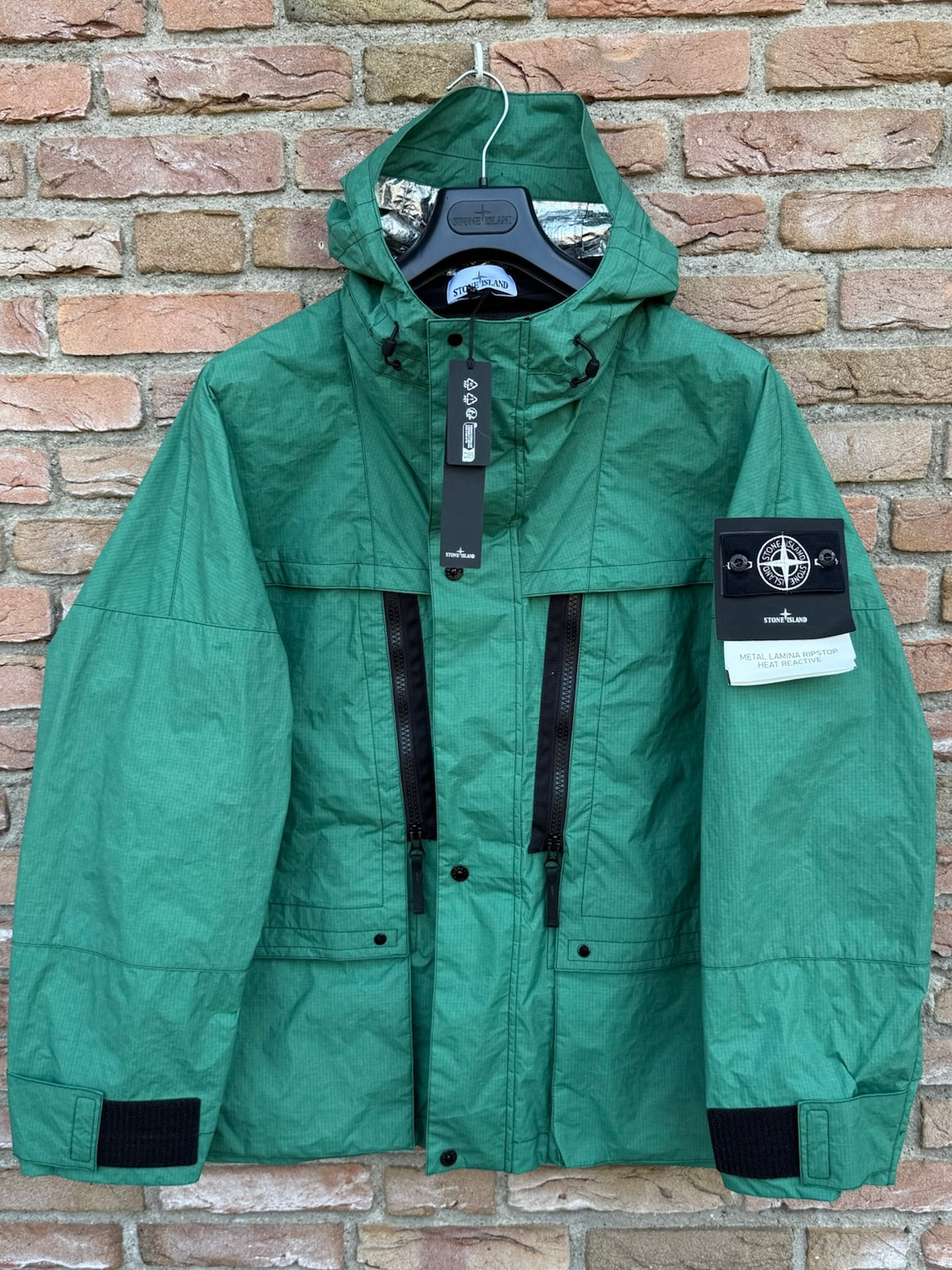 Stone Island Metal Lamina Ripstop Heat Reactive Jacket - M