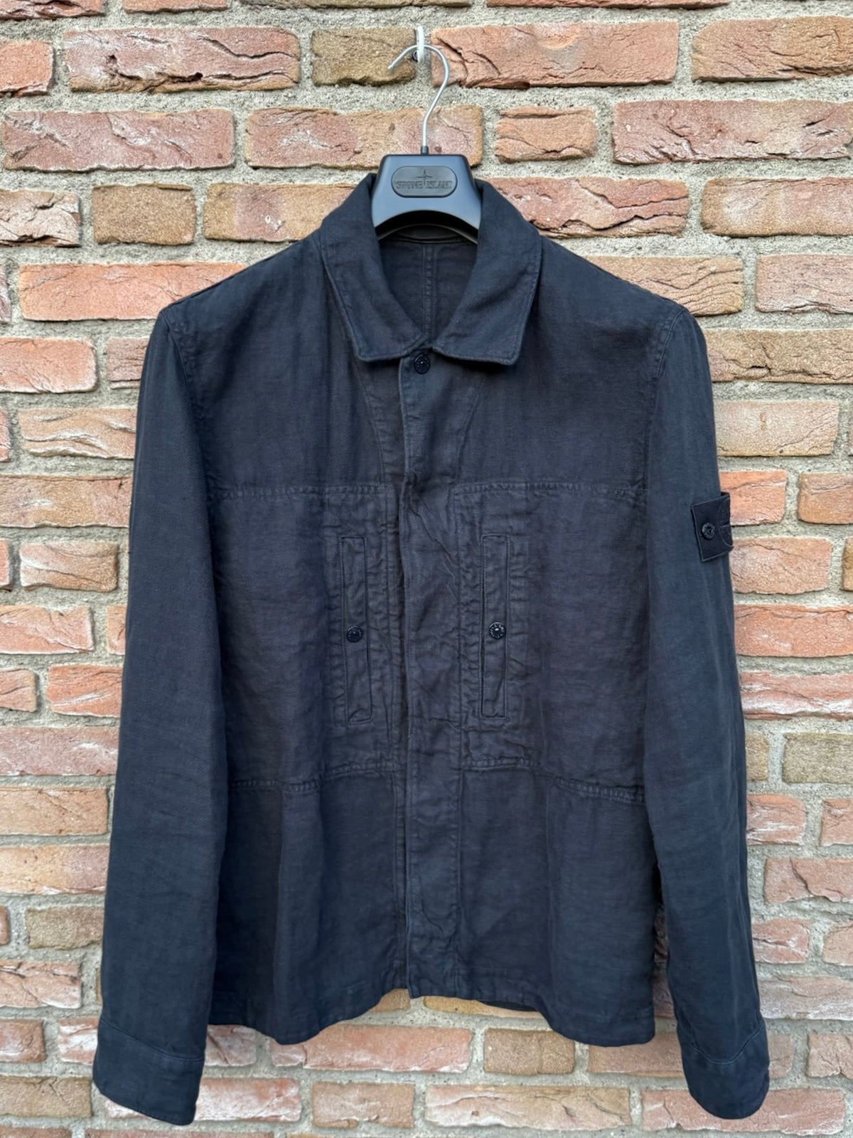 Stone Island Ghost Linen Overshirt - L