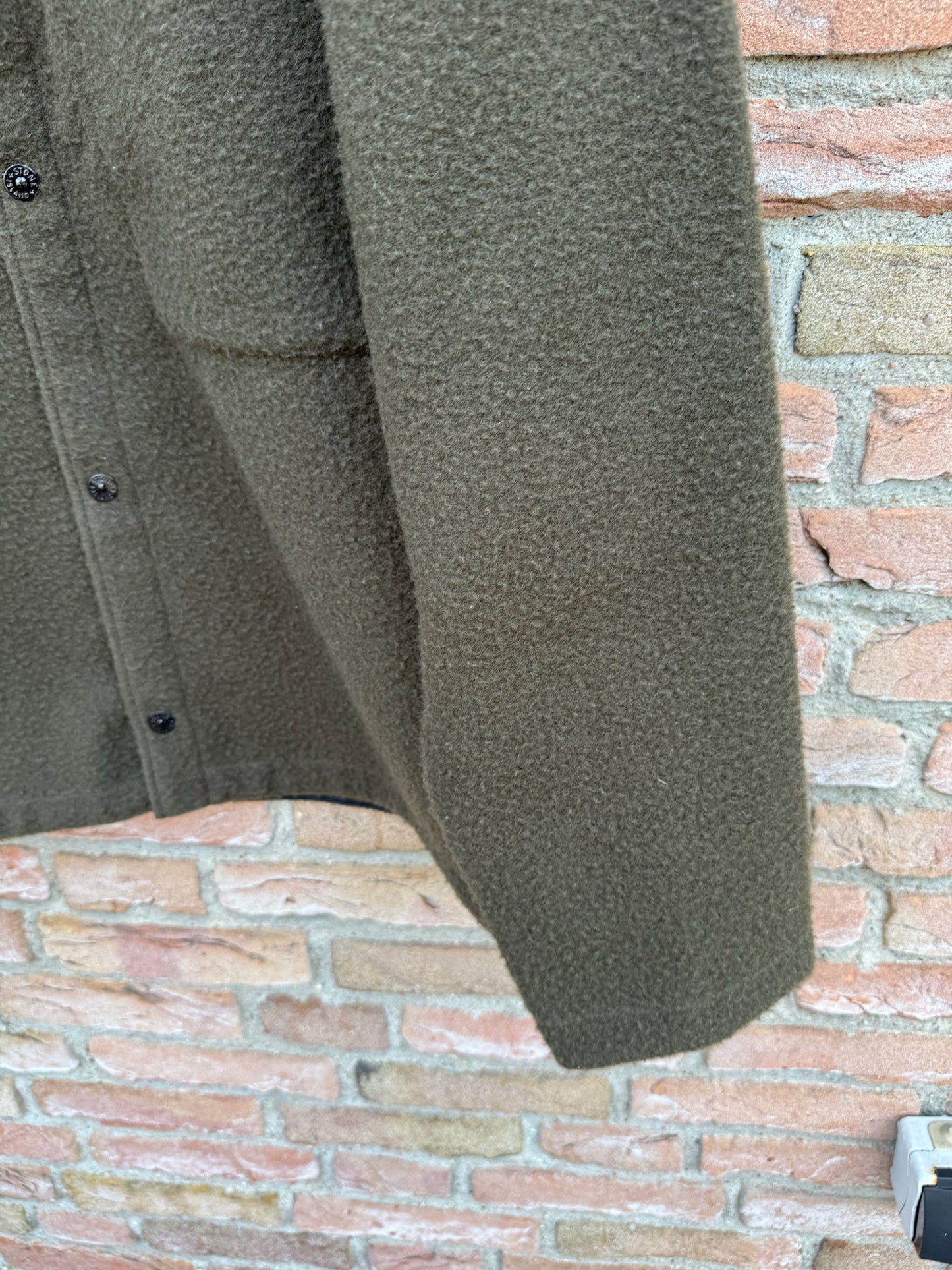 Stone Island Panno Ratinato Wool Overshirt - XL