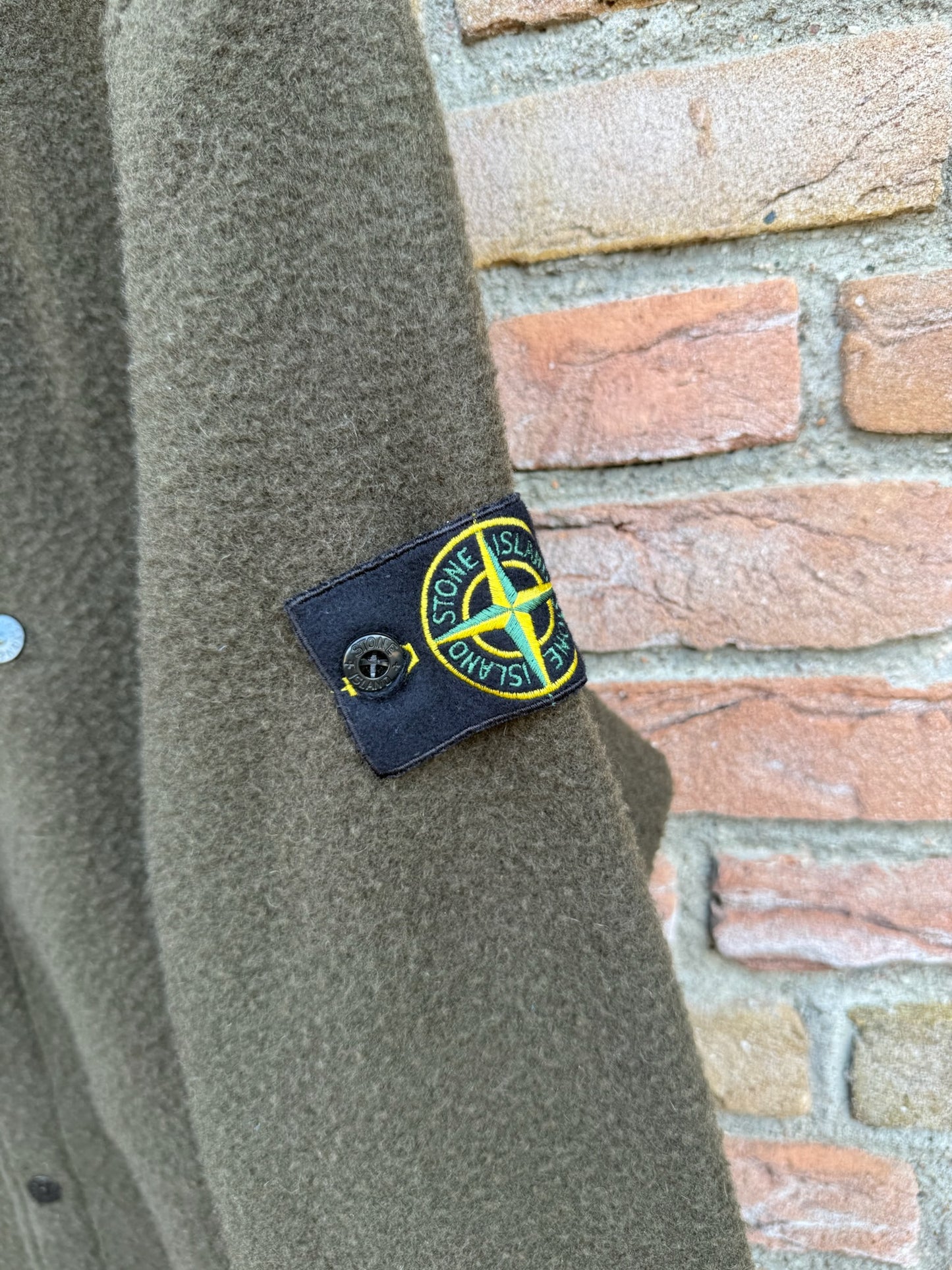Stone Island Panno Ratinato Wool Overshirt - XL