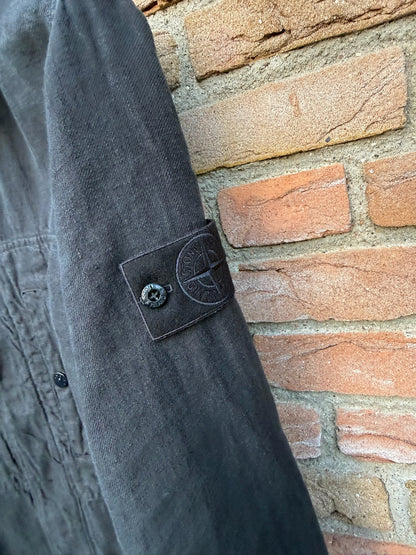 Stone Island Ghost Linen Overshirt - L