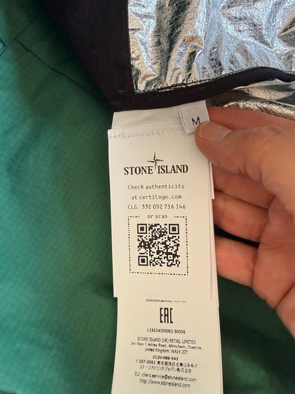Stone Island Metal Lamina Ripstop Heat Reactive Jacket - M