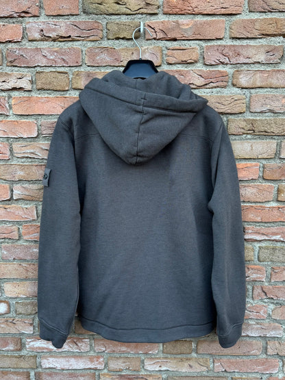 Stone Island Ghost Zipped Hoodie - M