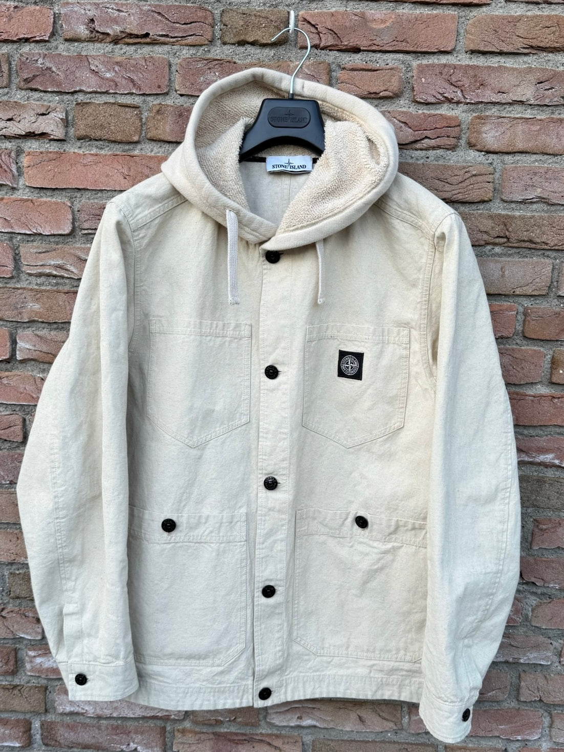 Stone Island Panama Placcato Jacket - XL