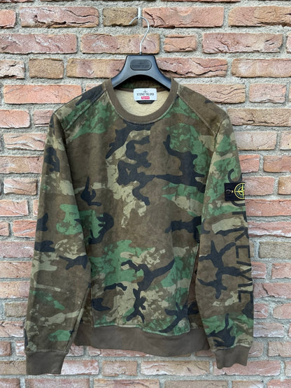 Stone Island x Supreme Camo Sweatshirt - XL