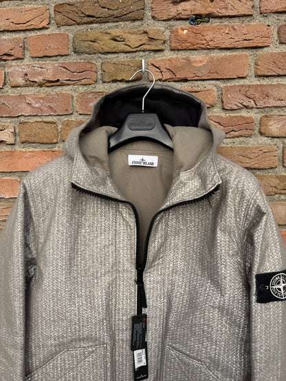 Stone Island Needle Punched Reflective Jacke - M